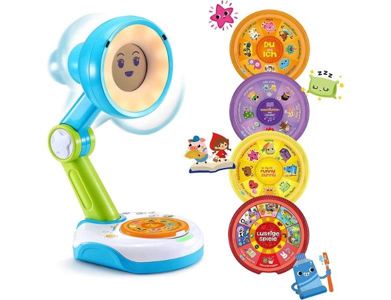 vtech  Funny Sunny, interaktive Lampen-Freundin Blau 