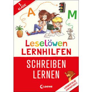 Leselöwen Lernhilfen - Schreiben lernen - 1. Klasse Wittenburg, Christiane; Loewe Erstlesebücher (Hrsg.); Loewe Erstes Selberlesen (Hrsg.); Rupp, Dominik (Illustrationen) Gebundene Ausgabe 