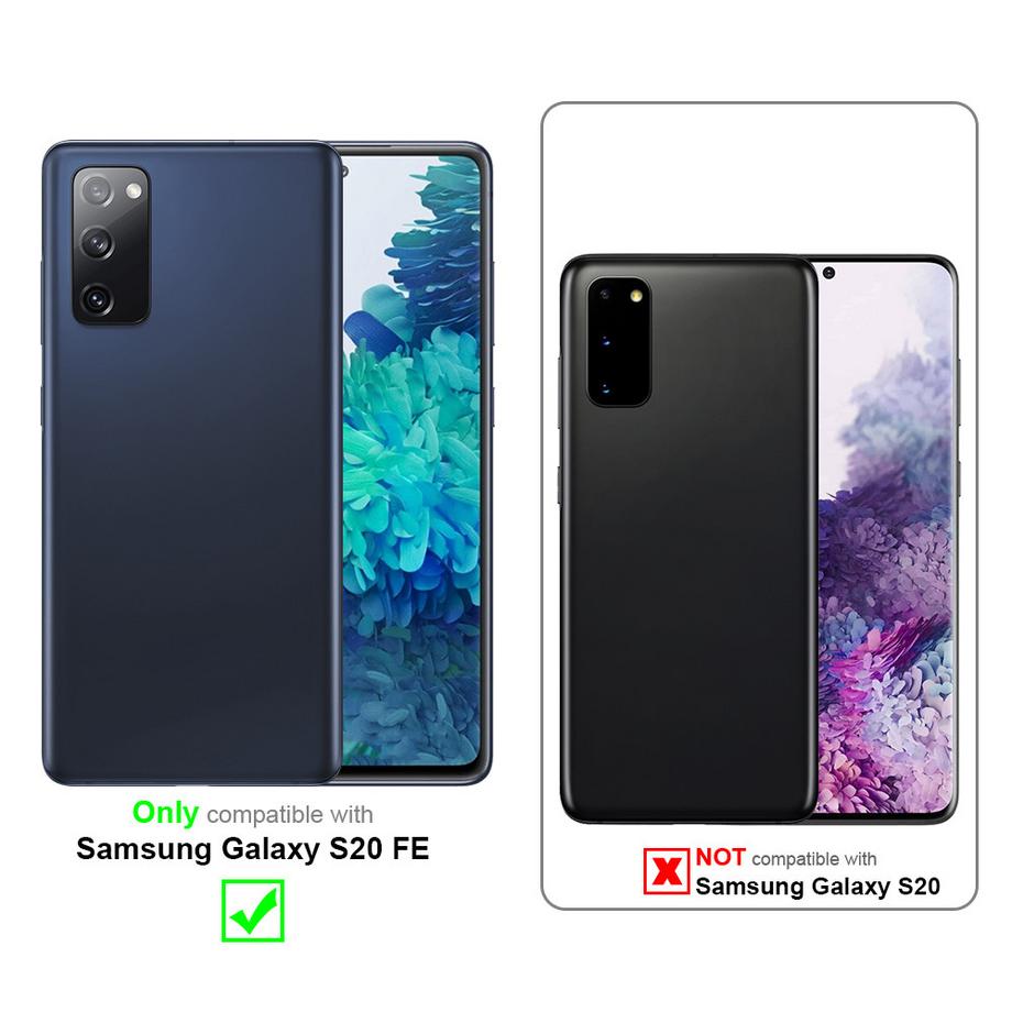 Cadorabo  Samsung Galaxy S20 FE Schutzfolie Display Schutzglas 