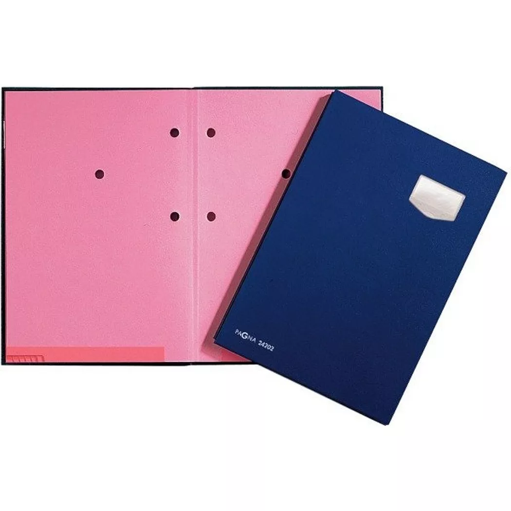Pagna – Unterschriftenmappe A4 24102-02 blau, 21cm