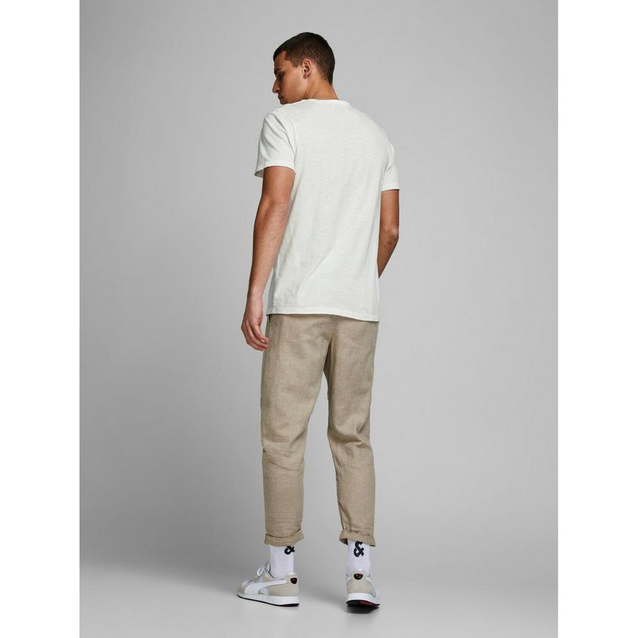 JACK & JONES Split Neck Kurzarm T-Shirt  
