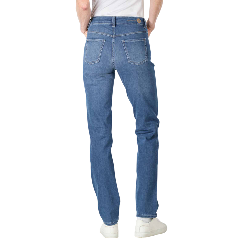 MAC Dream Slim Straight Fit Authentic Wash Jeans  