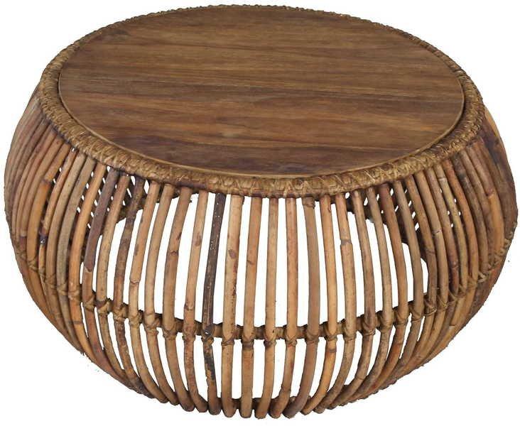 Image of Couchtisch Paco rund natur 80x80 Couchtisch Paco rund natur 80x80