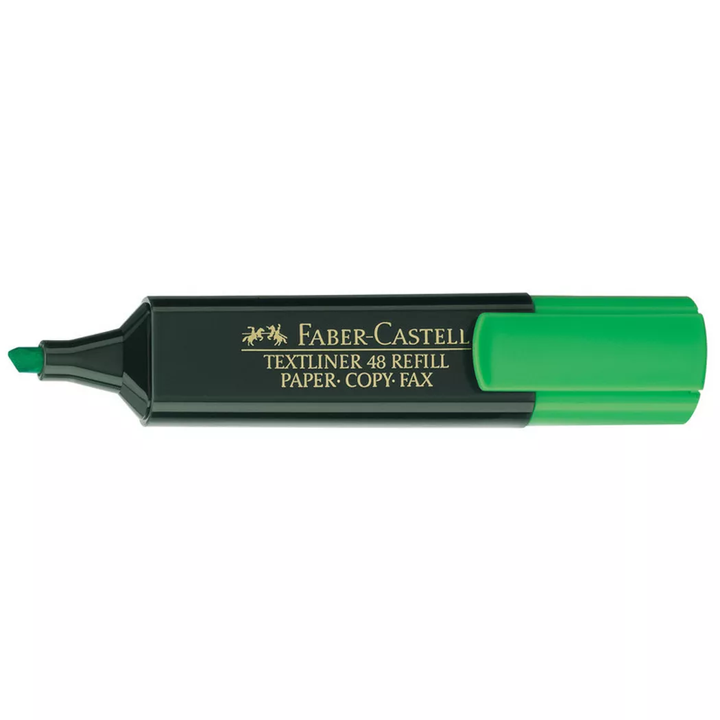 FABER-CASTELL Surligneur TEXTLINER 48 REFILL, vert