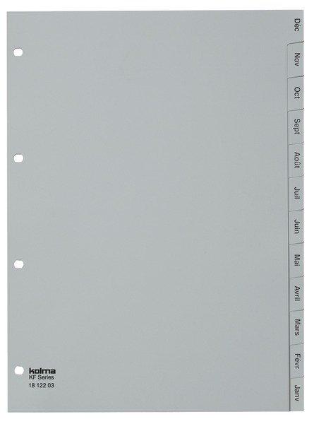 Image of Register Pp Grau A4 18.122.03 Déc.-jan. Unisex