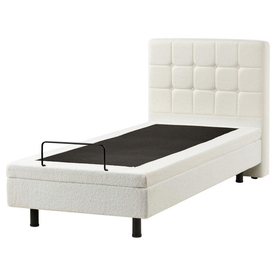 Beliani Letto regolabile en Bouclé  DUKE  