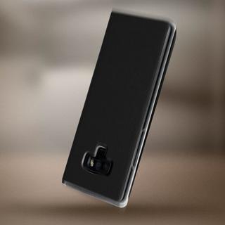 Avizar  Flip Book Cover Galaxy Note 9 Schwarz 