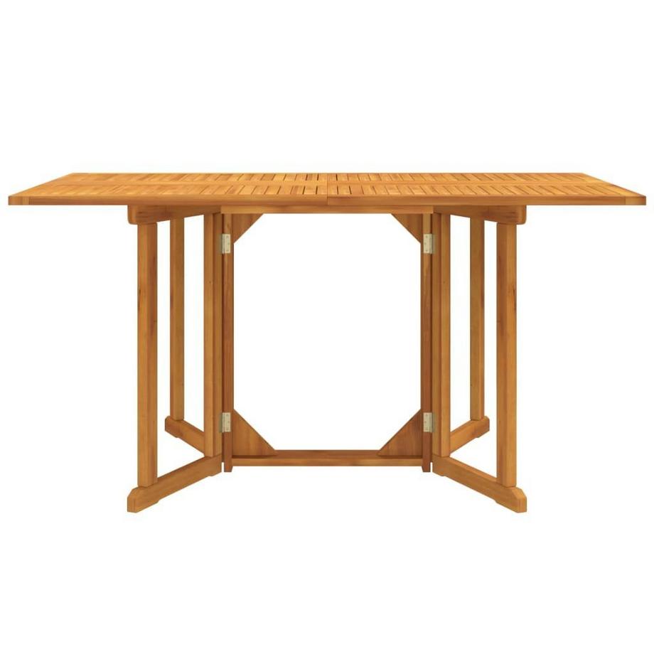 VidaXL Table de jardin teck  