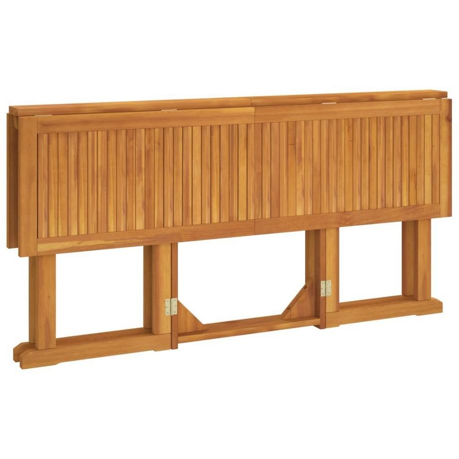 VidaXL Table de jardin teck  