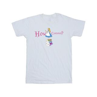 Disney  Tshirt ALICE IN WONDERLAND HOW CURIOUS 