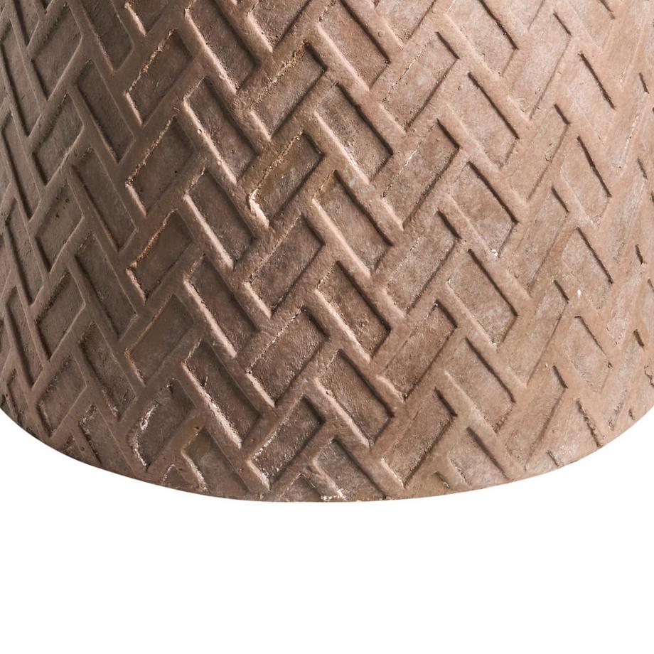 Beliani Vaso per piante en Fibra d'argilla  GERAKAS  