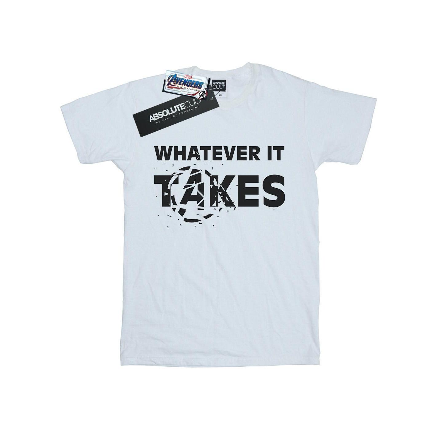 Image of Avengers Endgame Whatever It Takes Tshirt Damen Weiss M