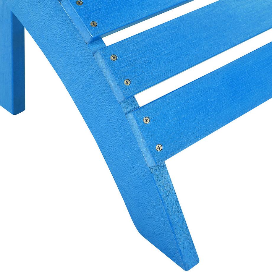 Beliani Pouf de jardin en Bois synthétique  ADIRONDACK  