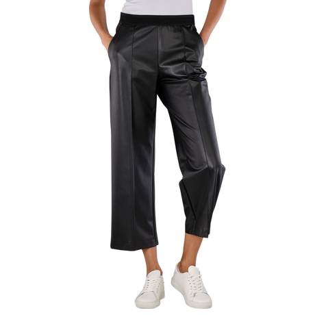 MAC Chiara Cropped Wide Leg Light Vegan Hose  