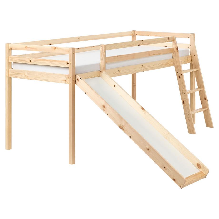 Lit à mit-hauteur en Bois de pin  STAPLE