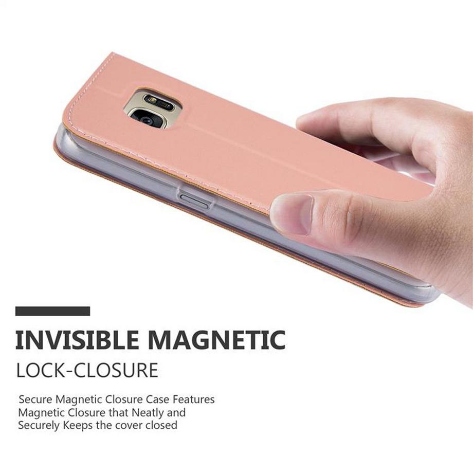 Cadorabo  Hülle für Samsung Galaxy ALPHA Magnetverschluss, Kartenfach 