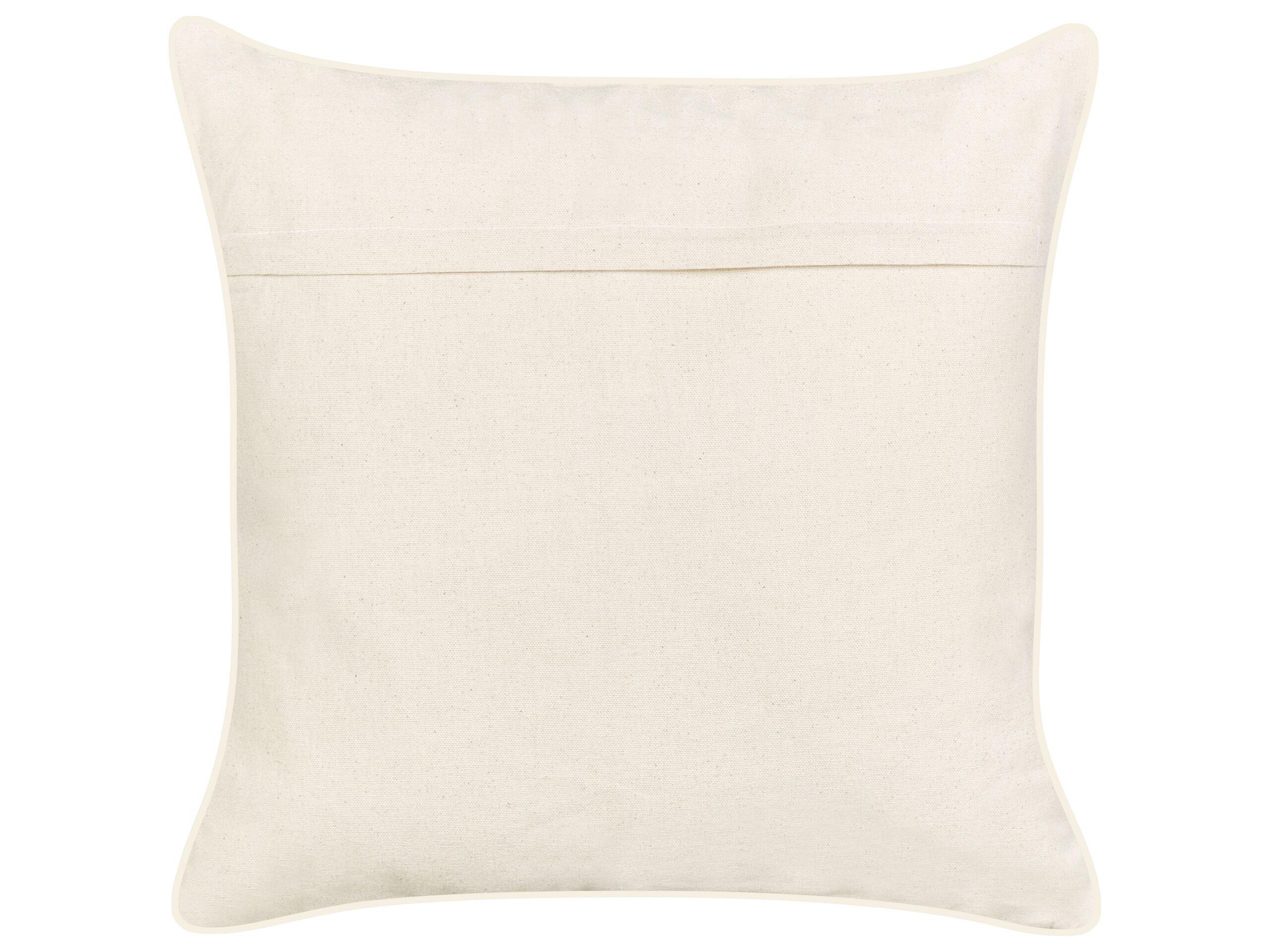 Beliani Coussin en Lin Moderne ALGAE  