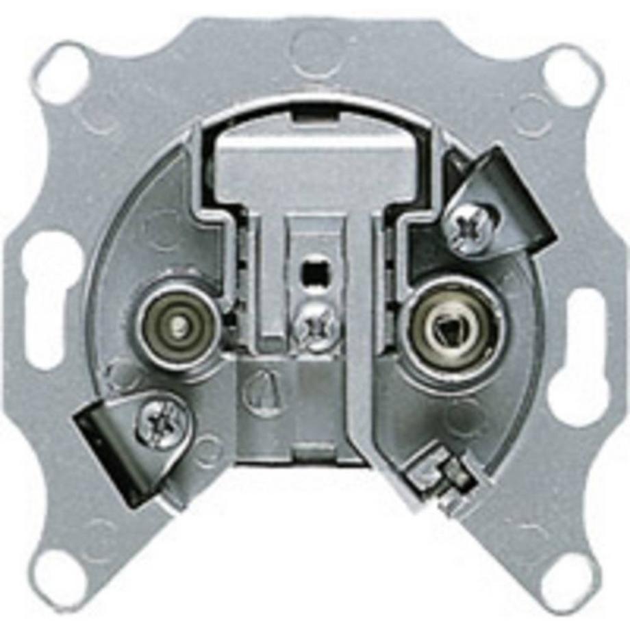 Jung  Triax Antennendose Universal-Super-Breitband 2-Loch Einzeldose 