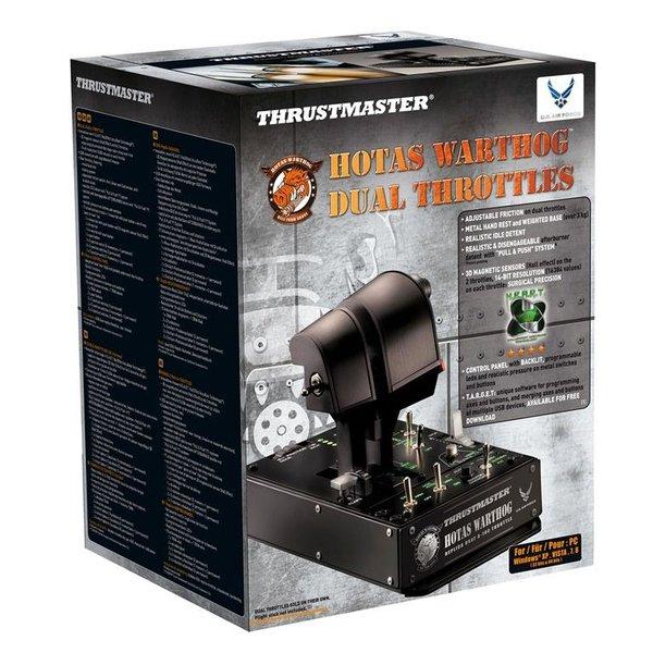 THRUSTMASTER  HOTAS Warthog Dual Throttles Noir USB simulation de vol PC 