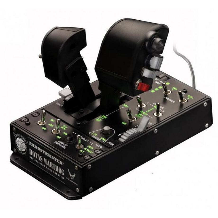 THRUSTMASTER  HOTAS Warthog Dual Throttles Noir USB simulation de vol PC 