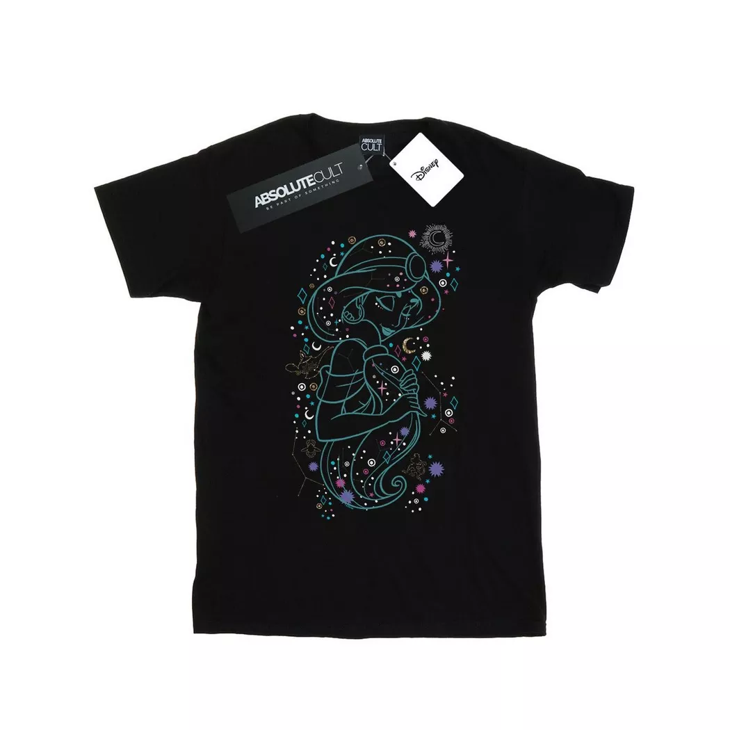 Disney - Written In The Stars TShirt, für Damen, Schwarz, Größe XL