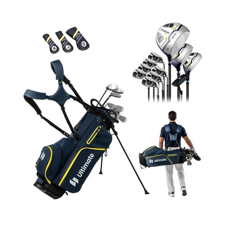 Northix  Set di mazze da golf da 15 pezzi con borsa 