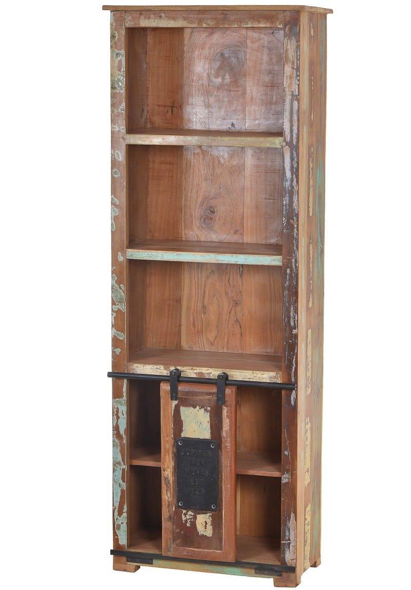 Image of Bücherregal Merkur natur bunt 75x151 Bücherregal Merkur natur bunt 75x151