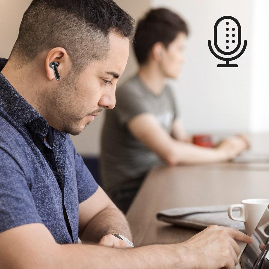 Avizar  Écouteur Sans fil Bluetooth noir 