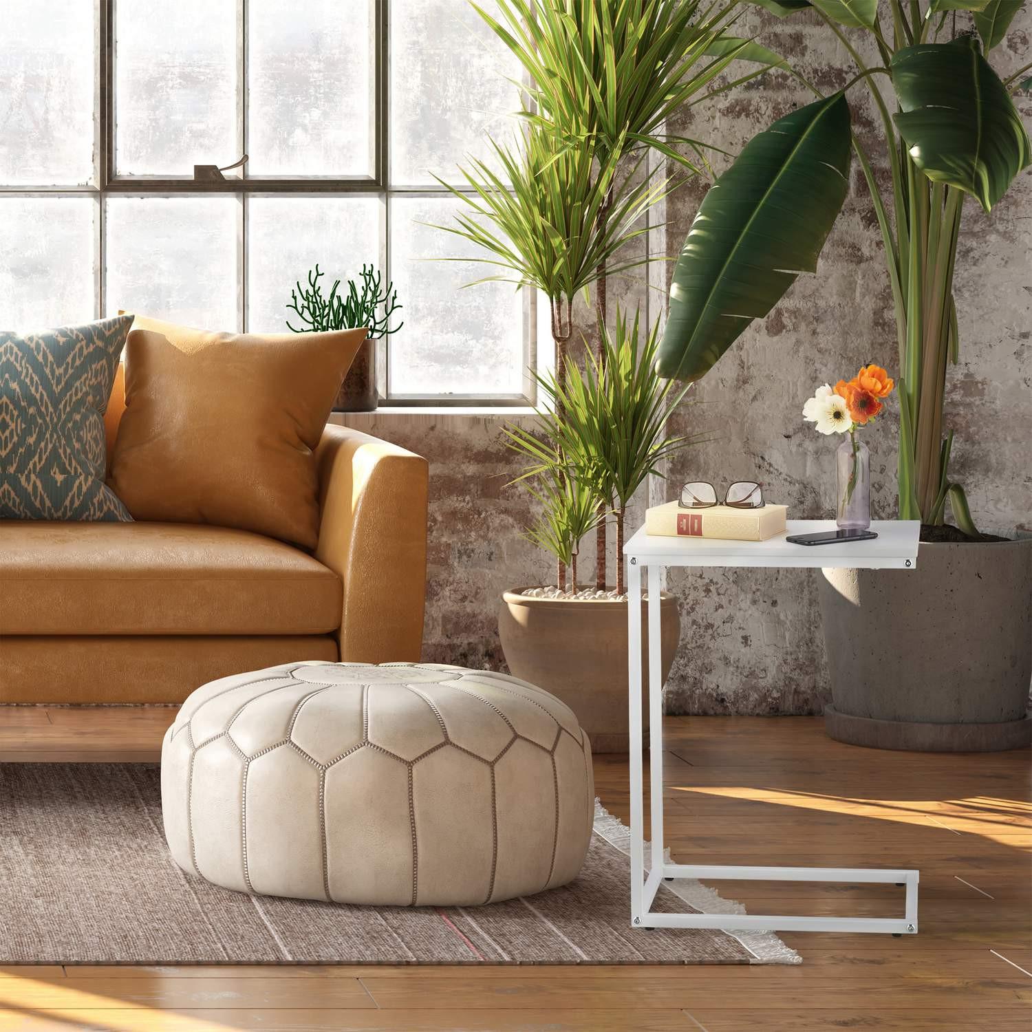 Northix C-förmiger Beistelltisch  