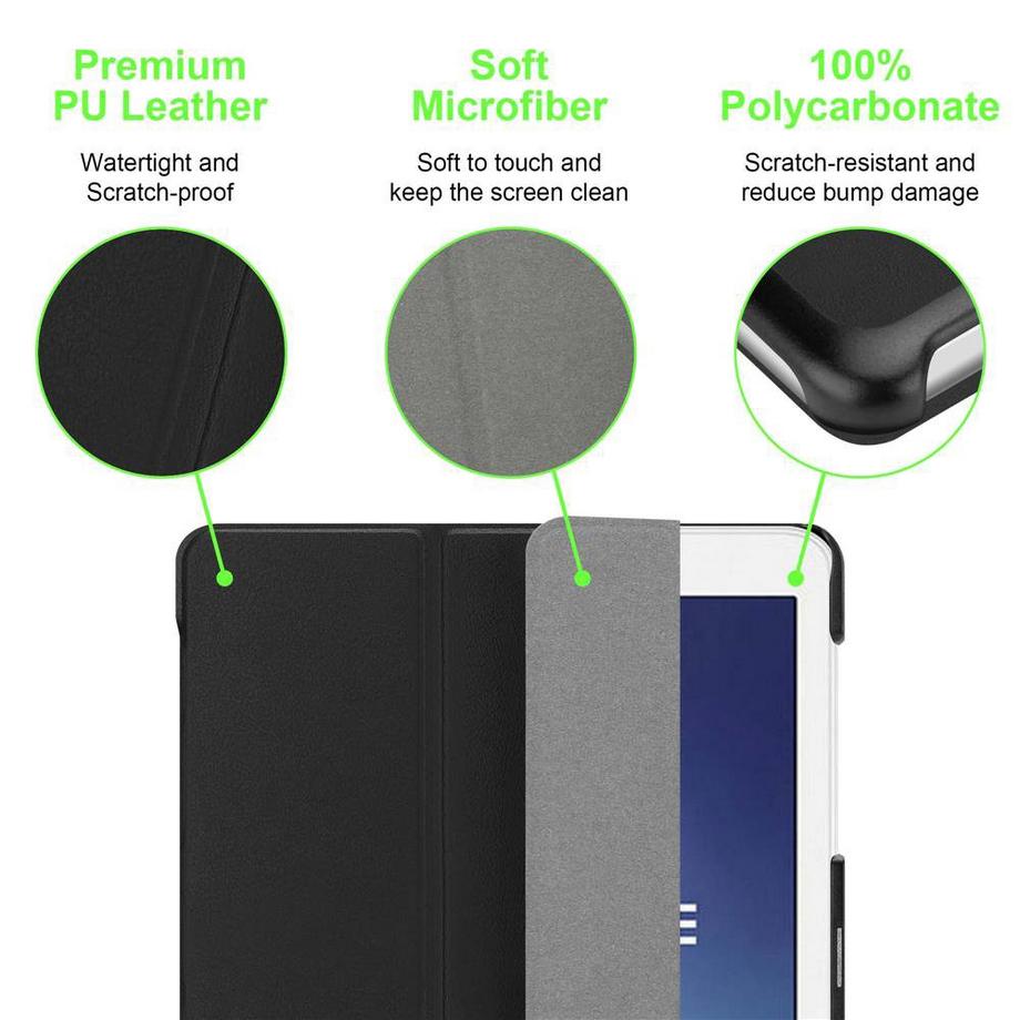 Cadorabo  Tablet Hülle für Samsung Galaxy Tab E Ultra Dünne OHNE Auto Wake Up 