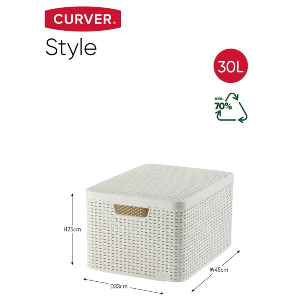 Curver Boîte de rangement ménagère plastique  