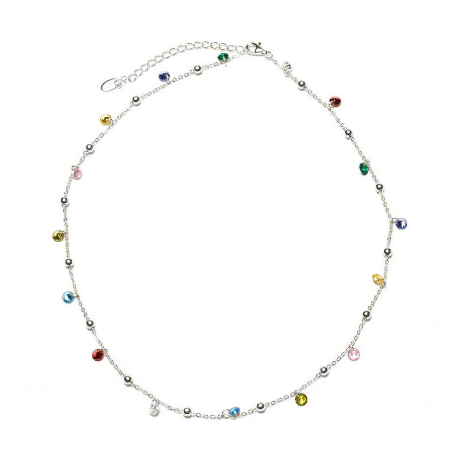 Balibay  Kirima -   Halskette mit Zirkonia und 925 Silber 