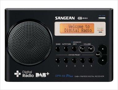Image of Sangean DPR-69+ Tragbar Digital Schwarz