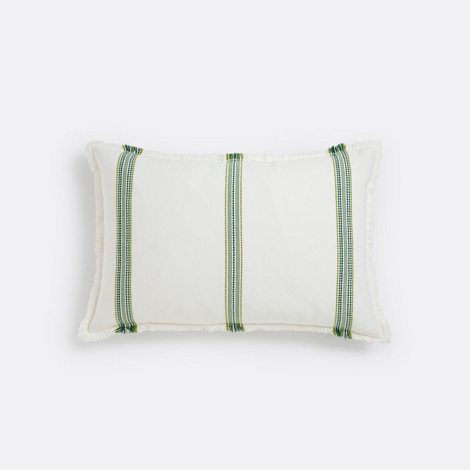 La Redoute Intérieurs Sereco Housse de Coussin Rayée XL  