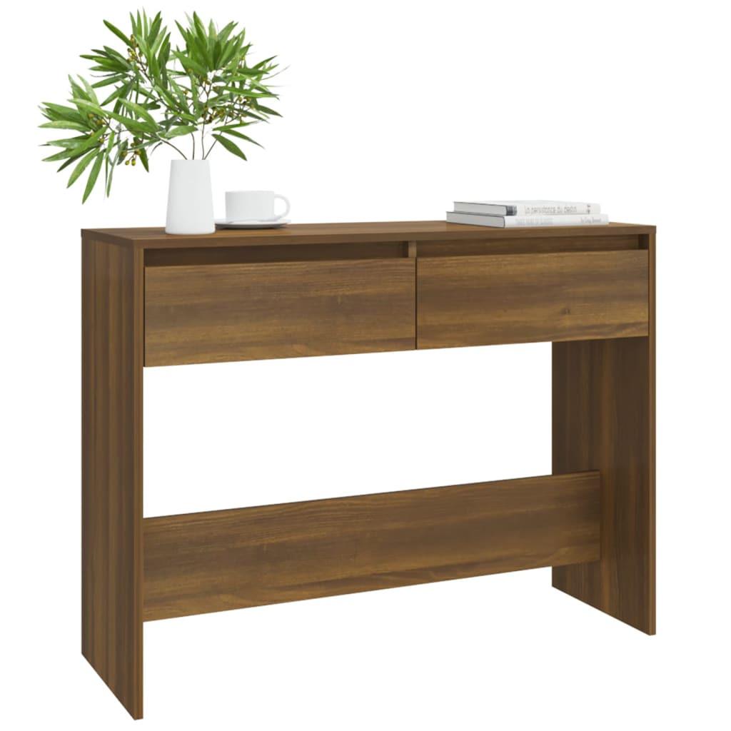 VidaXL Table console bois d'ingénierie  