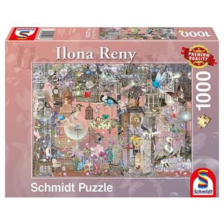 Schmidt  Puzzle Schönheit in Rosé (1000Teile) 