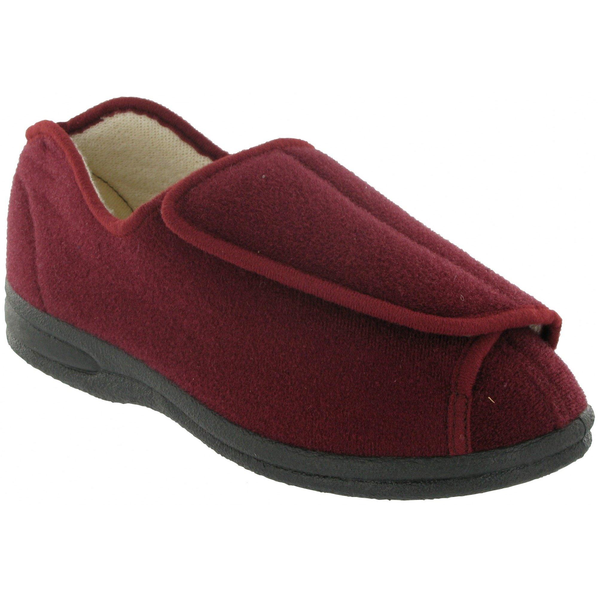 Image of Fife Hausschuhe Mit Klettverschluss Damen Lila 37