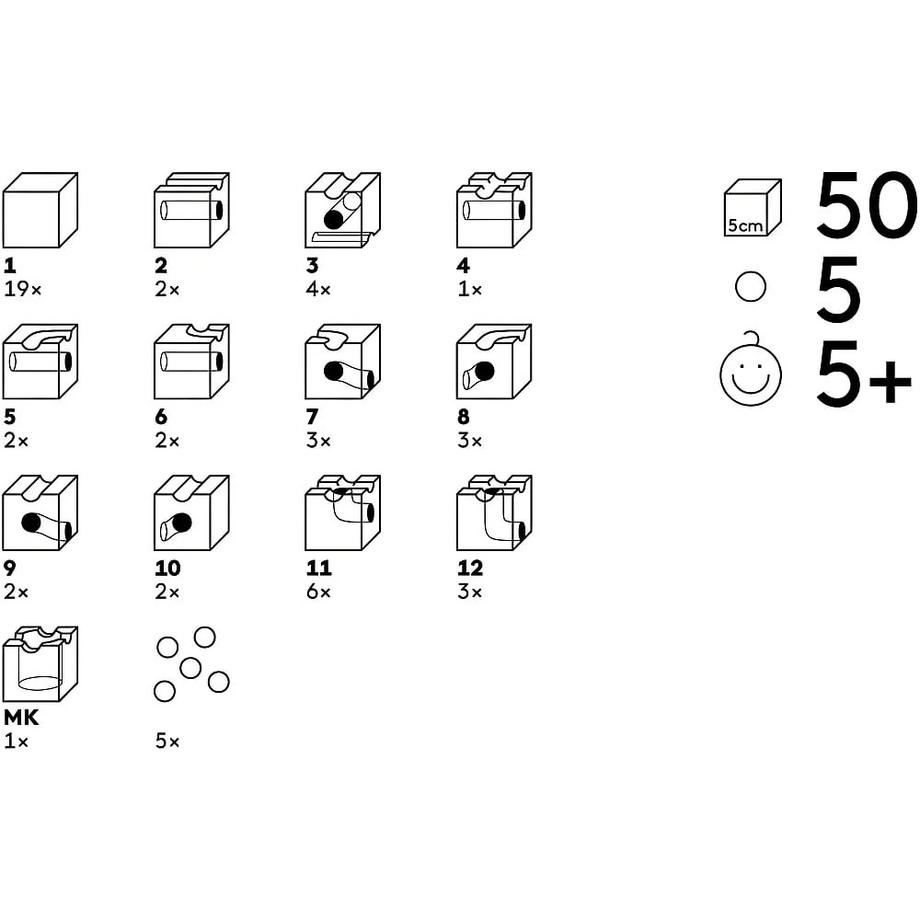 cuboro  Standard Starter Set 50 