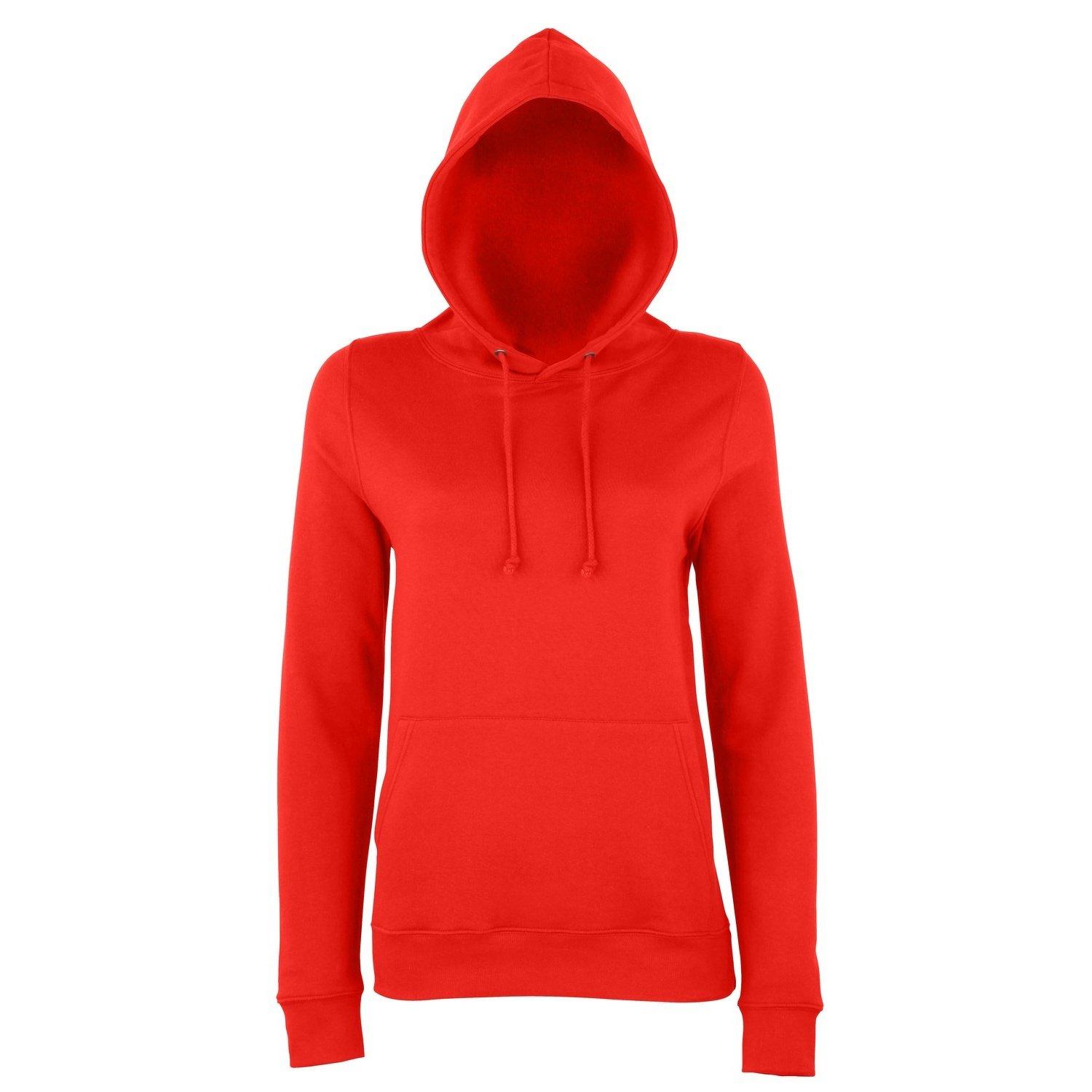 Image of Just Hoods Kapuzenpullover Hoodie Damen Rot Bunt XL
