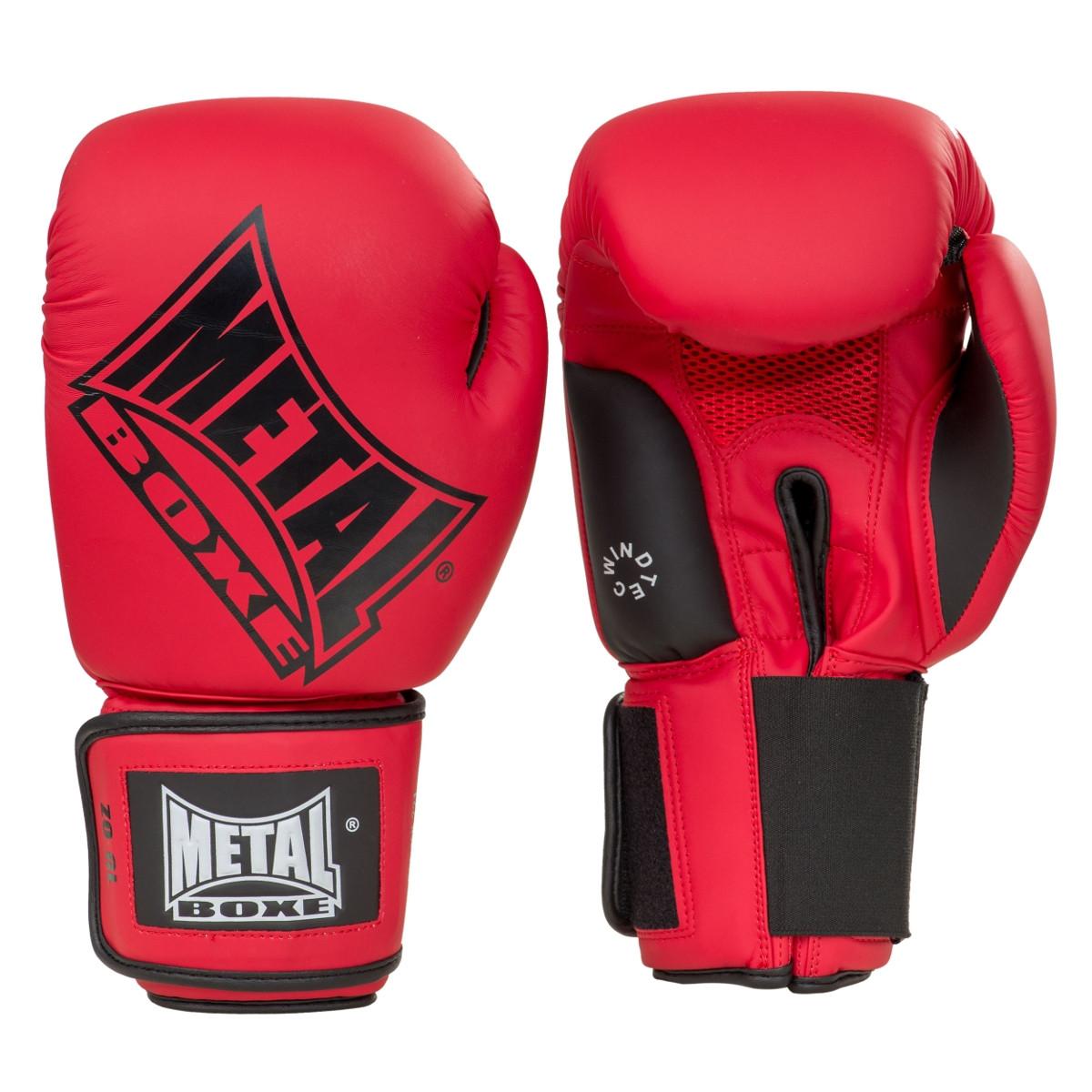 METALBOXE  Gant Super Entr/Compet Rouge 10 Oz 