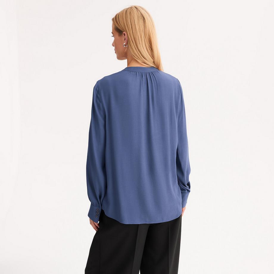 La Redoute Collections Blusa Scollo a V Maniche Lunghe  