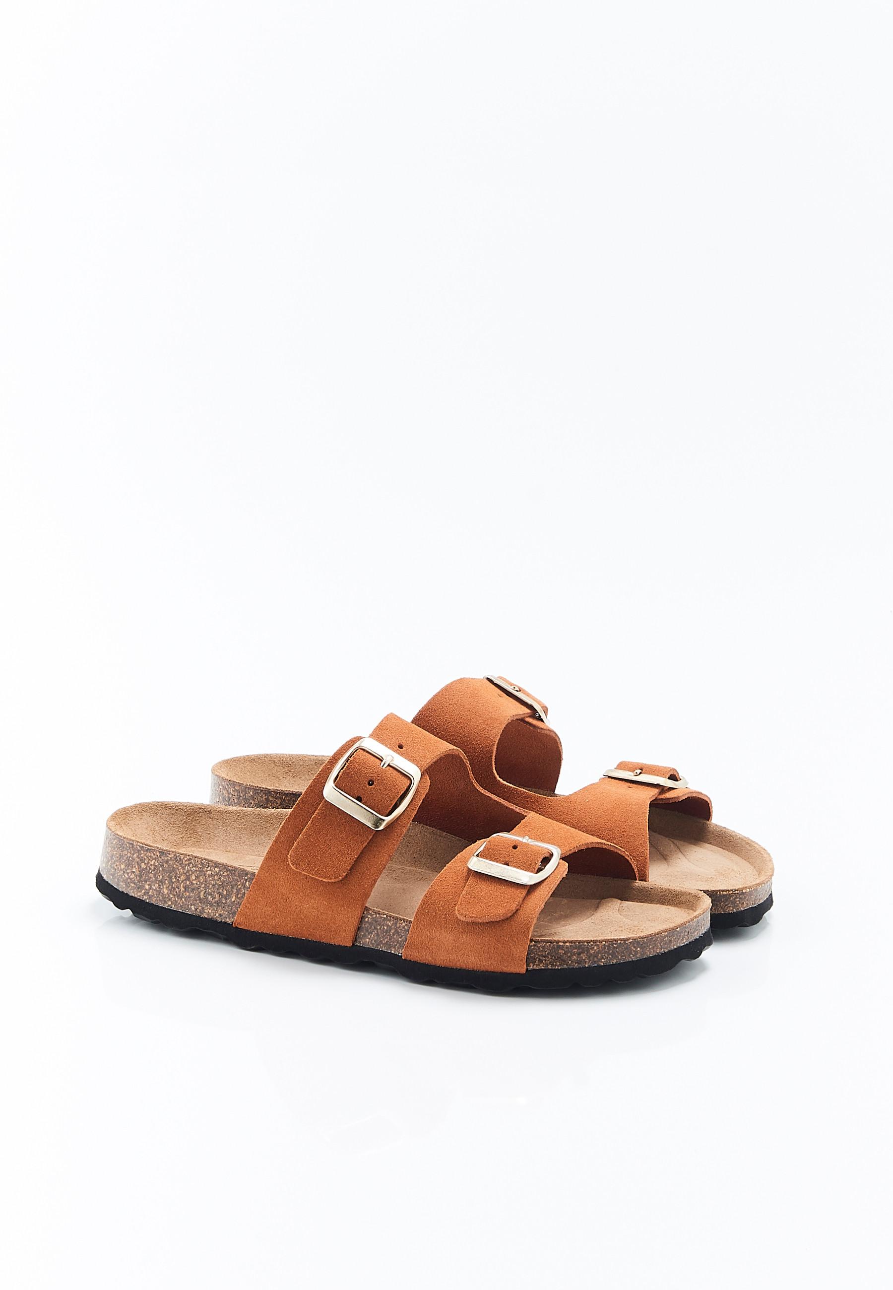 Image of Pantoffeln Mit Kompletter Öffnung, Piedical®. Damen Camel 37