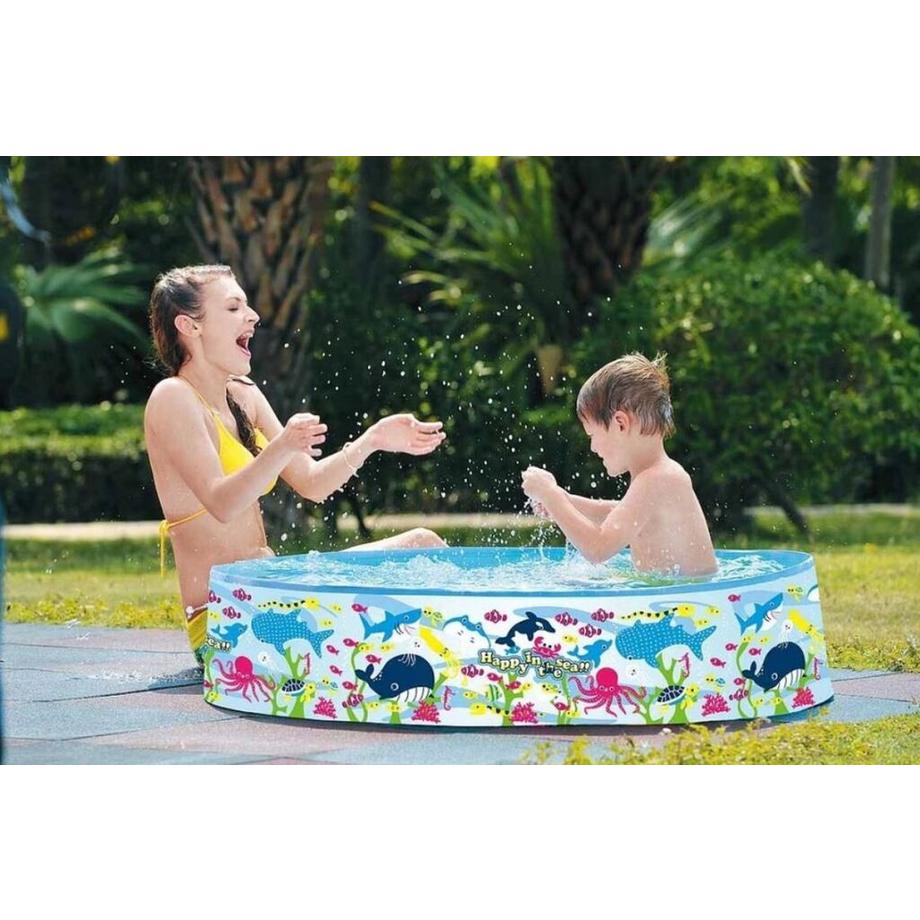 Jilong  Kinderpool Happy Sea  (⌀120cm × 25cm × 25cm, 1kg) 