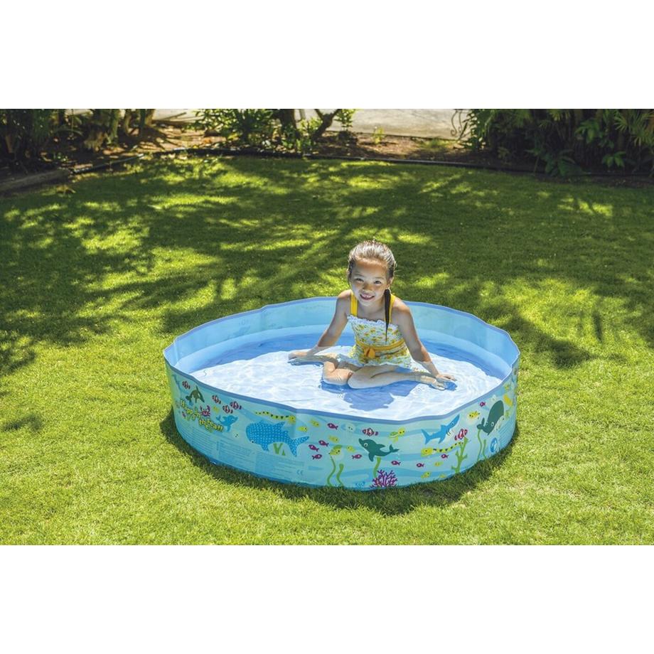 Jilong  Kinderpool Happy Sea  (⌀120cm × 25cm × 25cm, 1kg) 