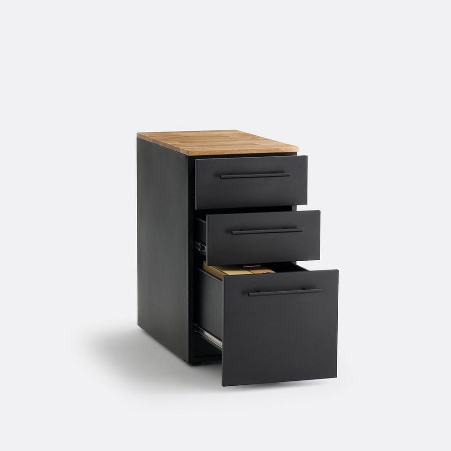 La Redoute Intérieurs Caisson de bureau 3 tiroirs  