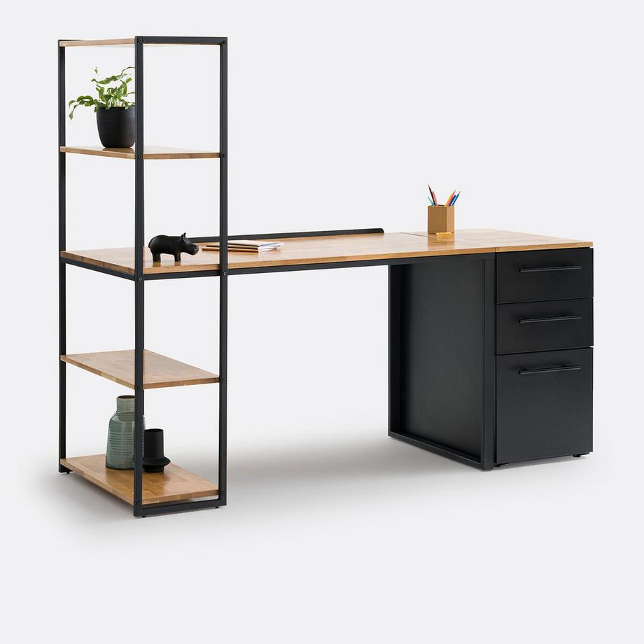 La Redoute Intérieurs Caisson de bureau 3 tiroirs  