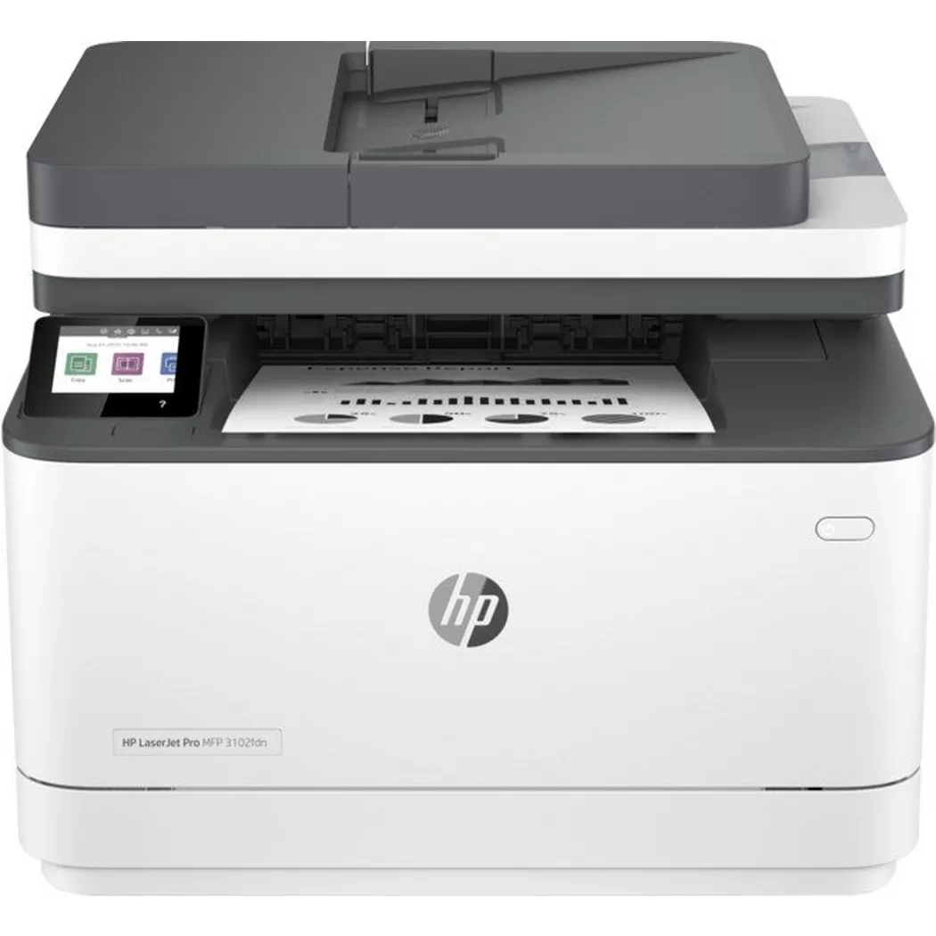 HEWLETT PACKARD - LaserJet Pro MFP 3102fdn - Import, Blanco