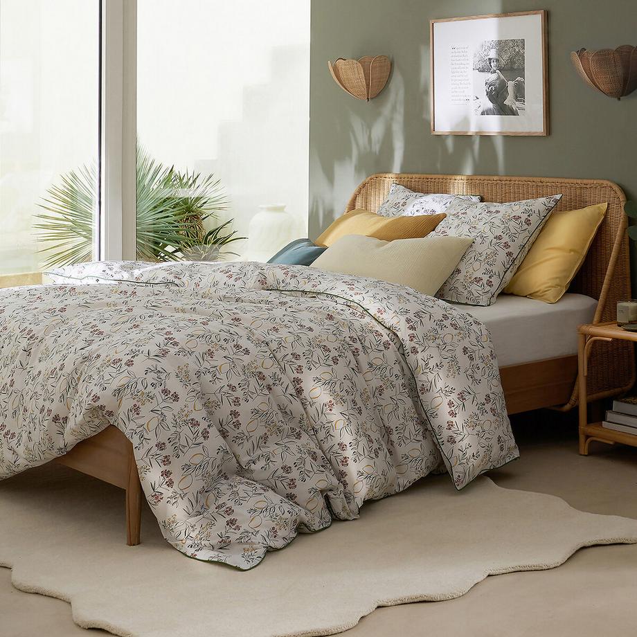 Housse de couette percale de coton