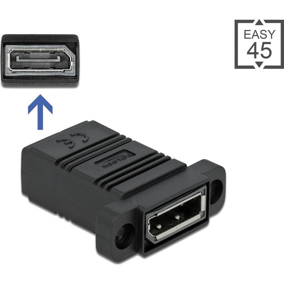 DeLock  Adaptateur  DisplayPort - DisplayPort 