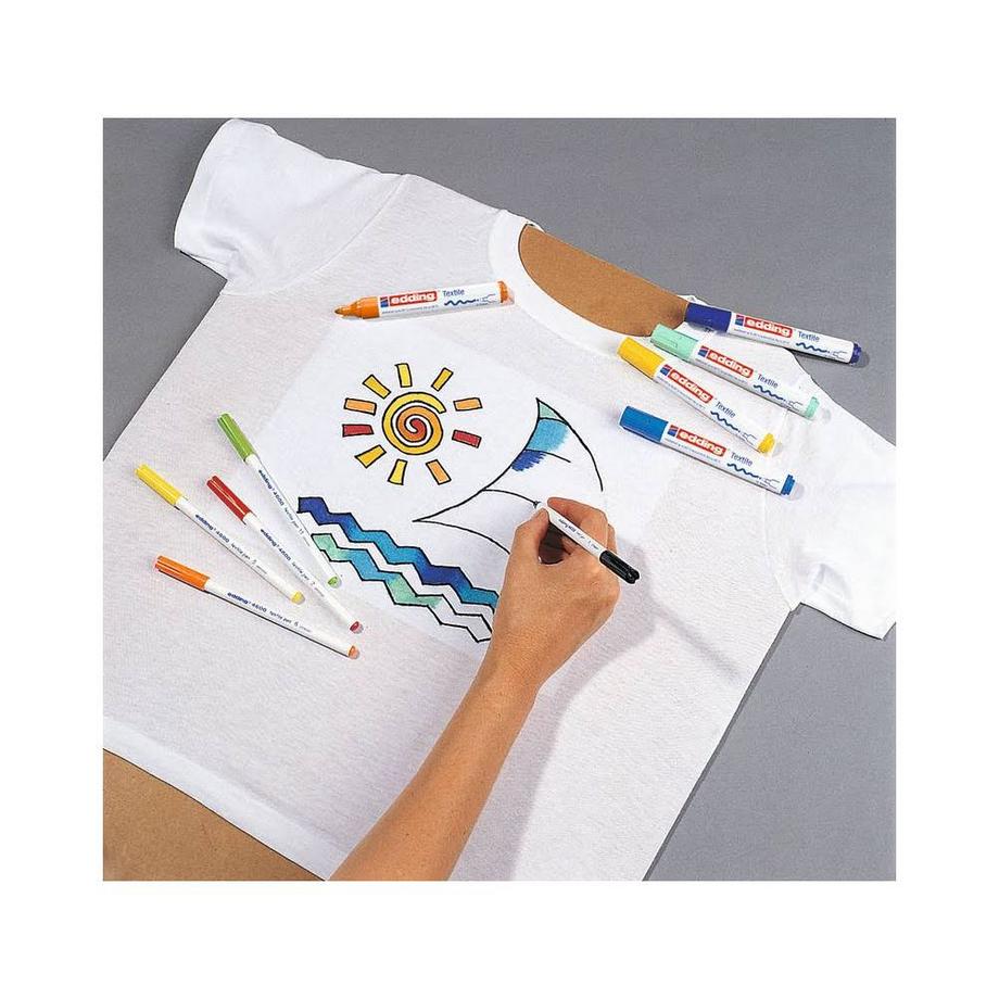 Edding Textilmarker 4500 E-5 Cool Col assortiert  